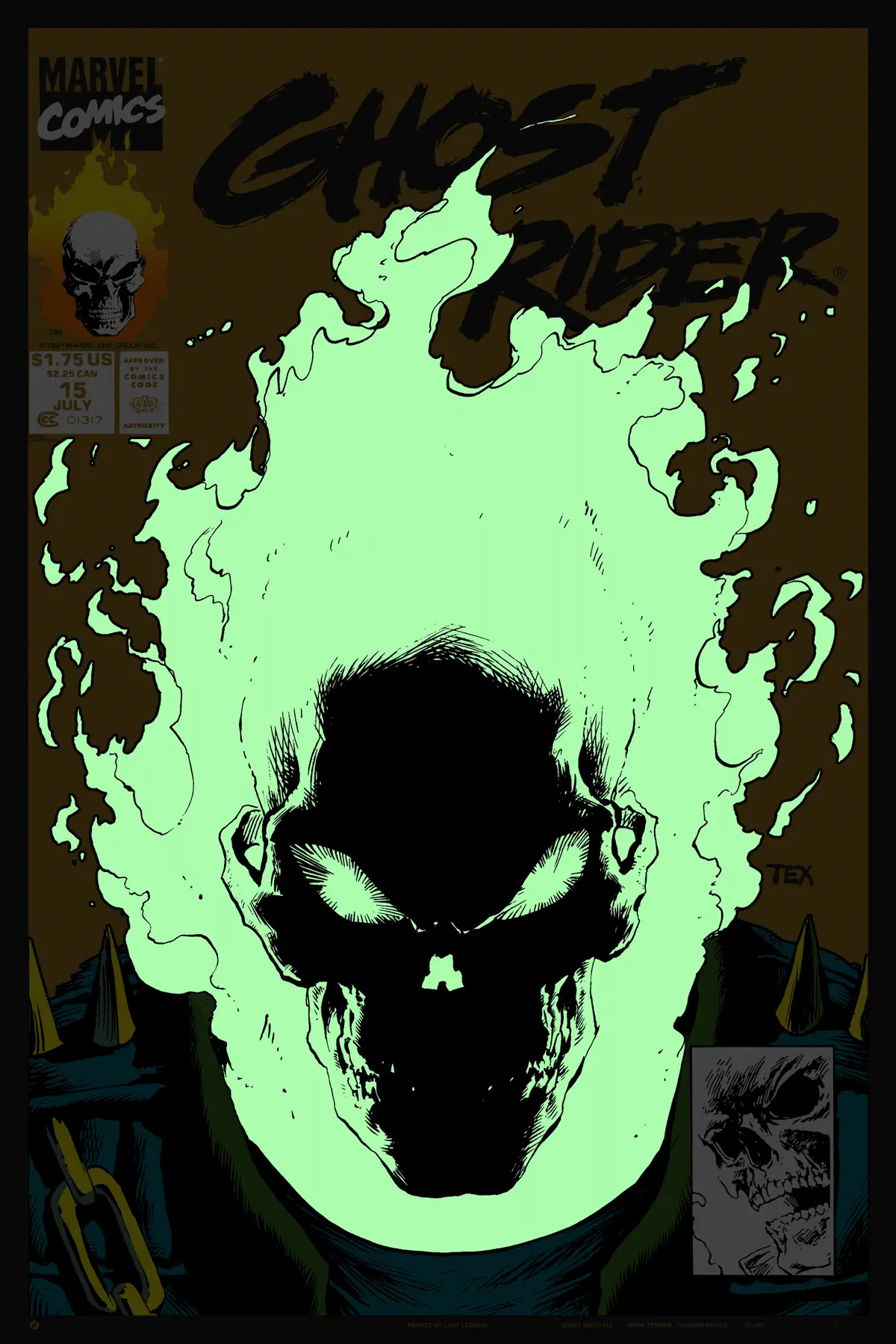Ghost Rider #15 Variant Poster 1