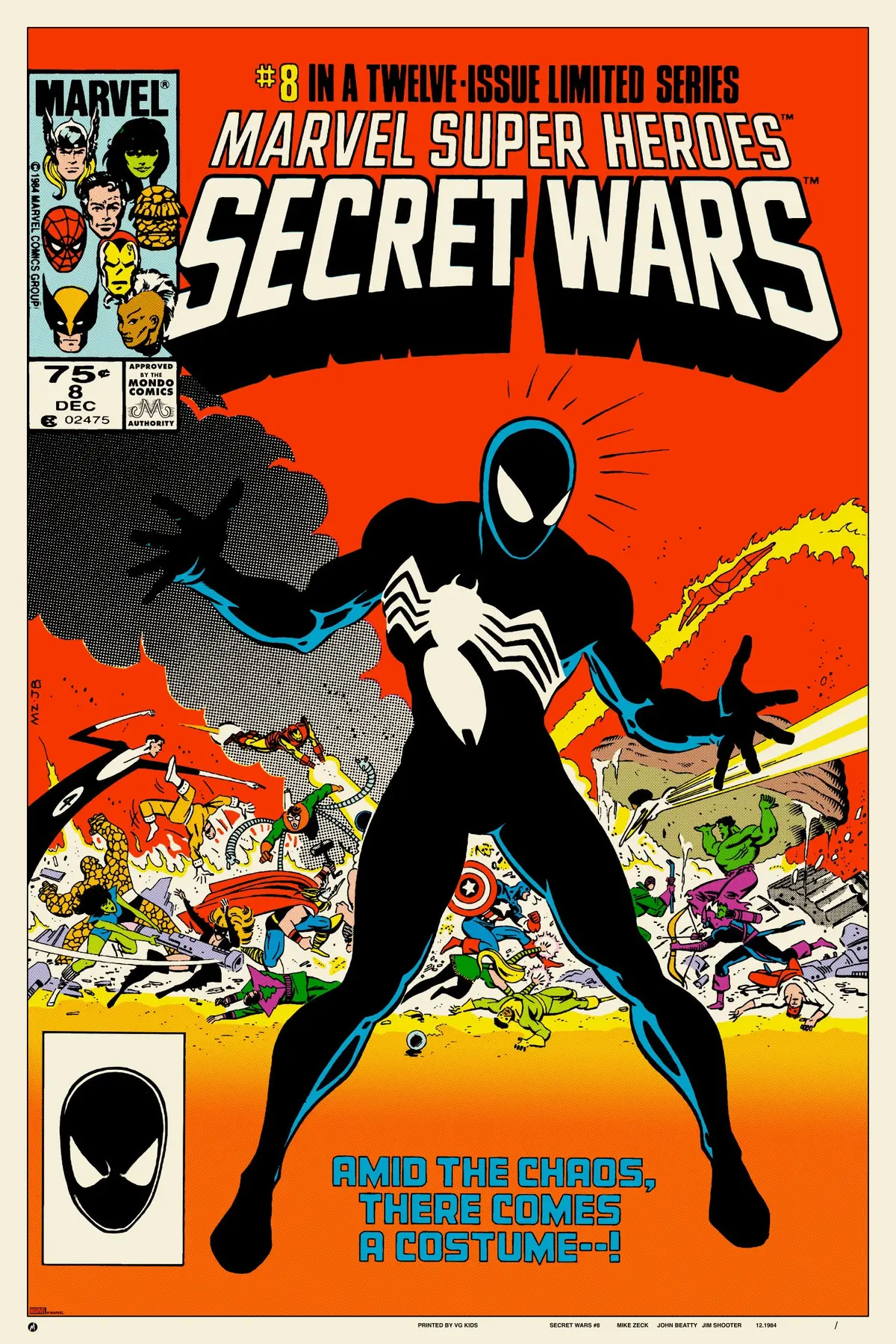 Secret Wars #8 Poster 1