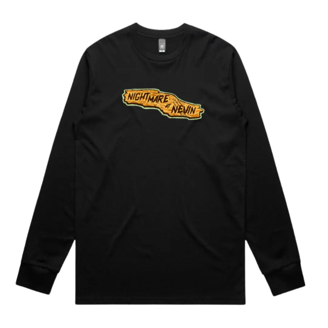 Dgpt Championship "Nightmare At Nevin" Long Sleeve Shirt - Black 1