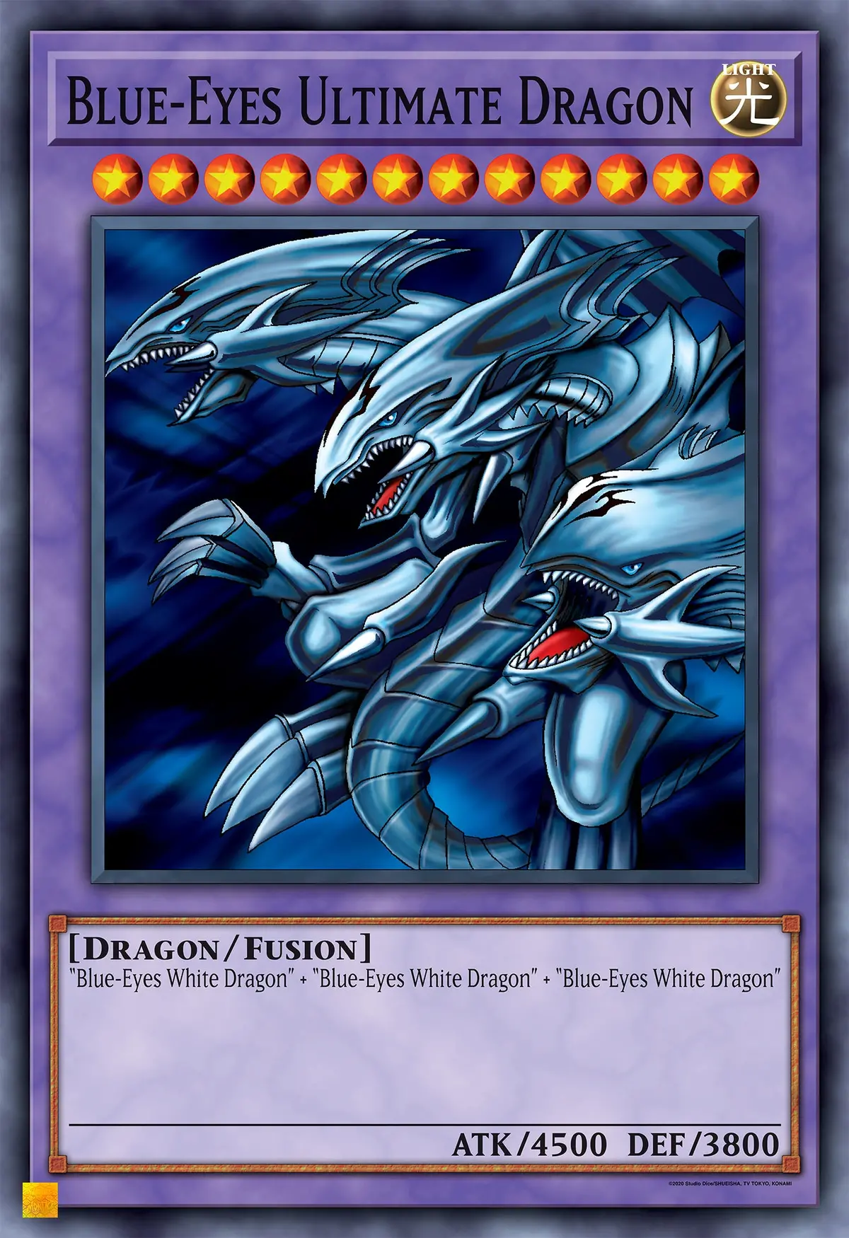 Yu-Gi-Oh! Blue-Eyes Ultimate Dragon Poster 1