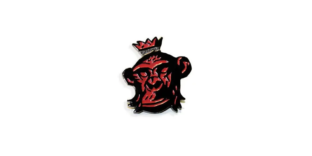 Mike Mignola's Monkey With Crown Enamel Pin 1