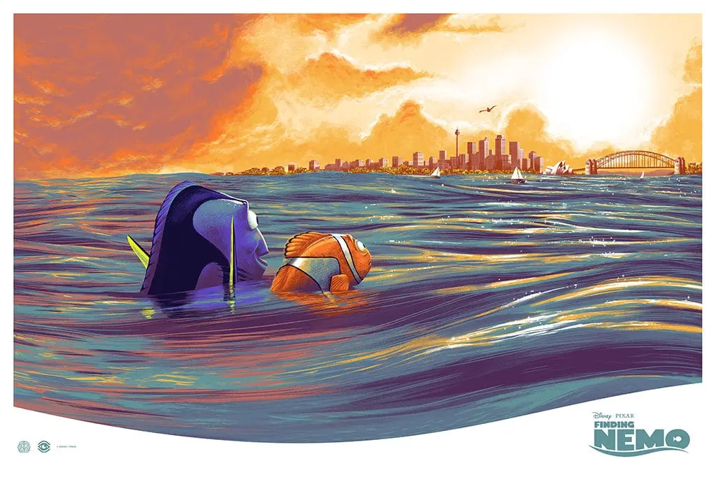 Finding Nemo Poster By César Moreno 1