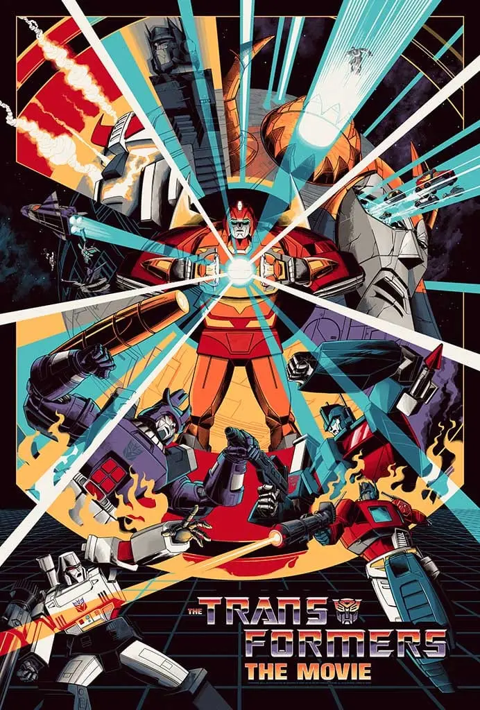 Transformers: The Movie Poster 1