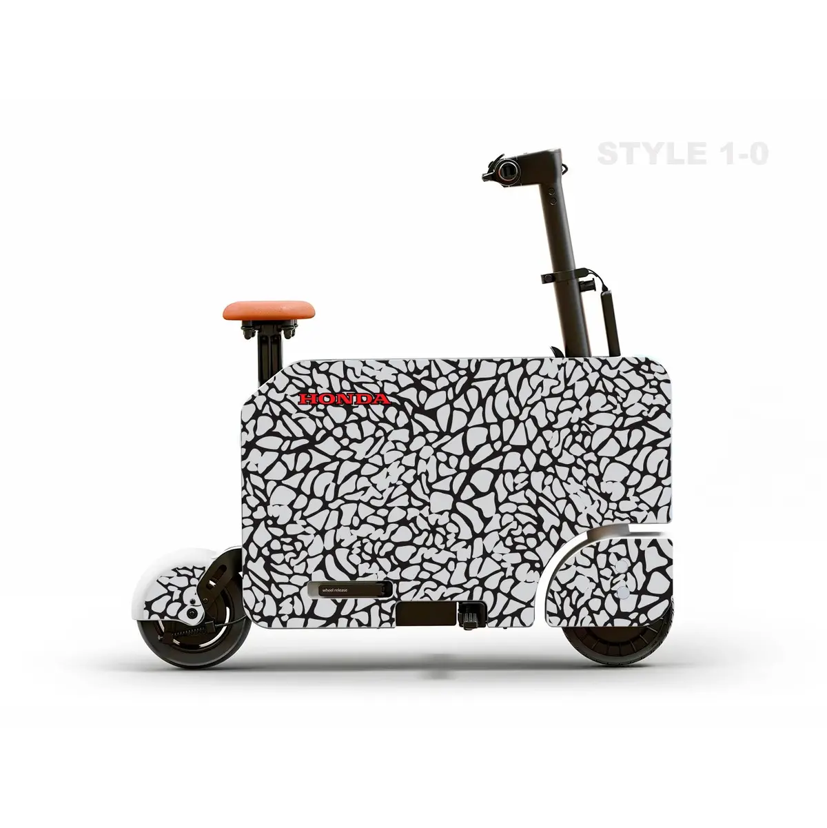 Honda Motocompacto Skin | Graphic Overlay | Style 1-0 1