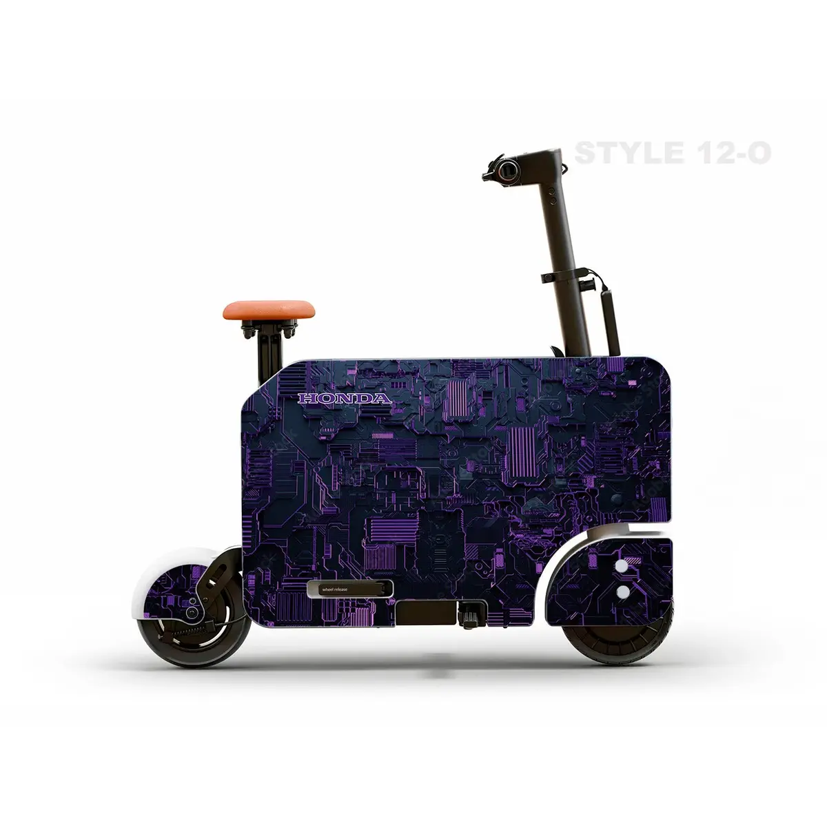 Honda Motocompacto Skin | Graphic Overlay | Style 12-0 1