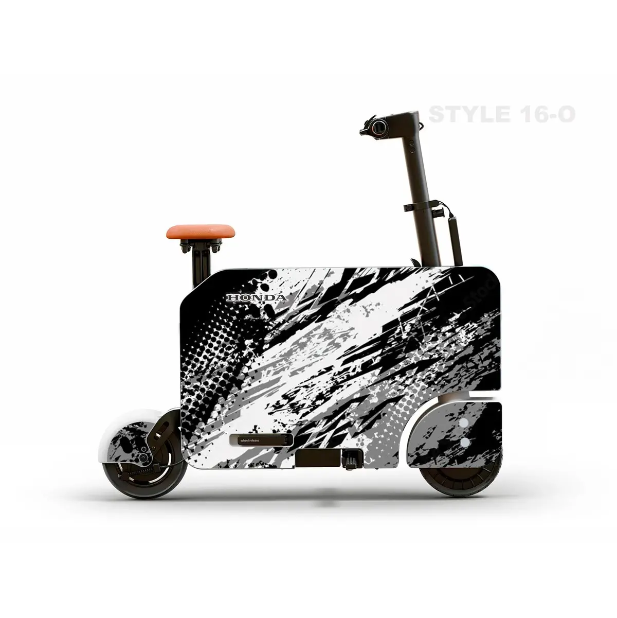 Honda Motocompacto Skin | Graphic Overlay | Style 16-0 1