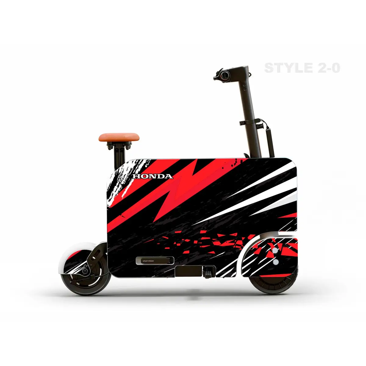 Honda Motocompacto Skin | Graphic Overlay | Style 2-0 1