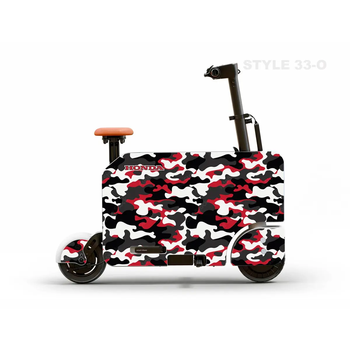 Honda Motocompacto Skin | Graphic Overlay | Style 33-0 1