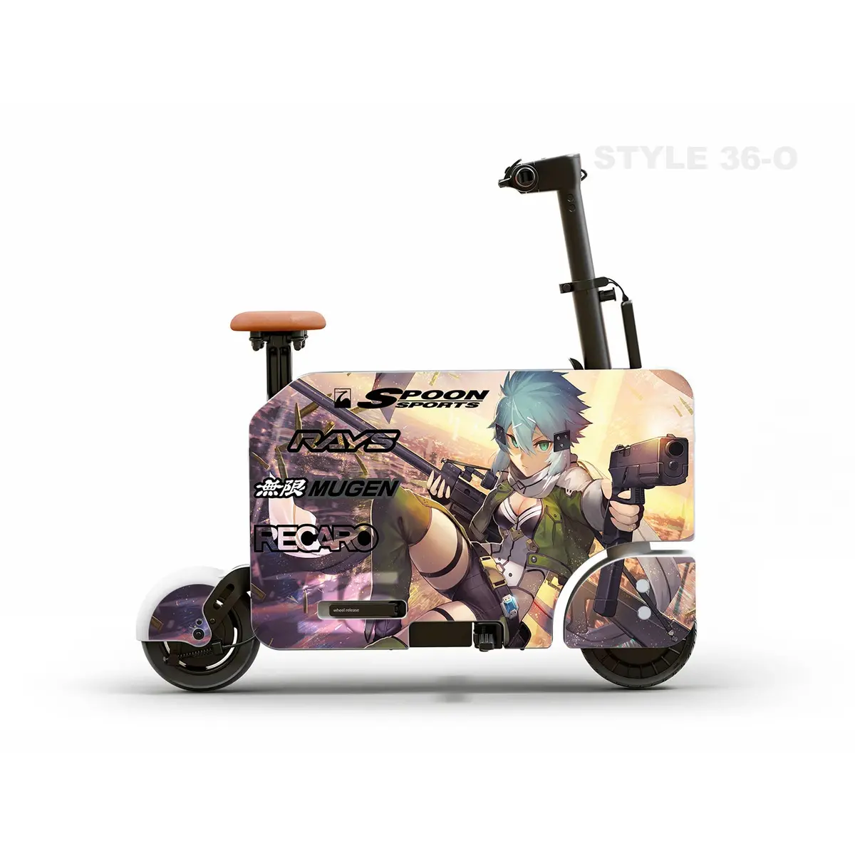 Honda Motocompacto Skin | Graphic Overlay | Style 36-0 1