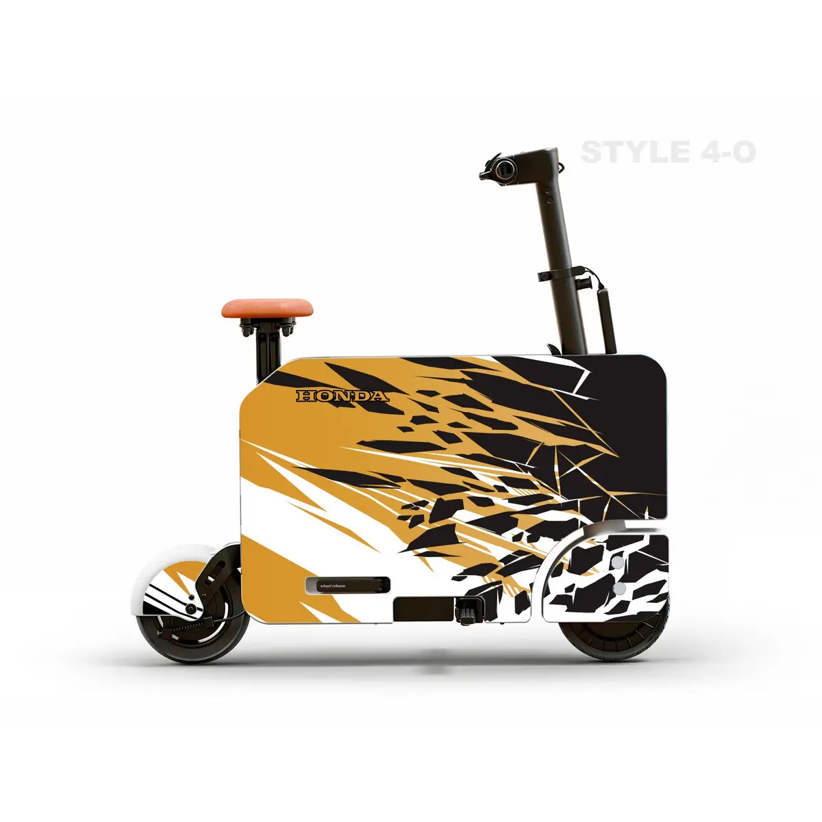Honda Motocompacto Skin | Graphic Overlay | Style 4-0 1
