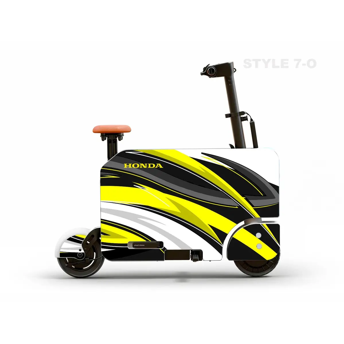 Honda Motocompacto Skin | Graphic Overlay | Style 7-0 1