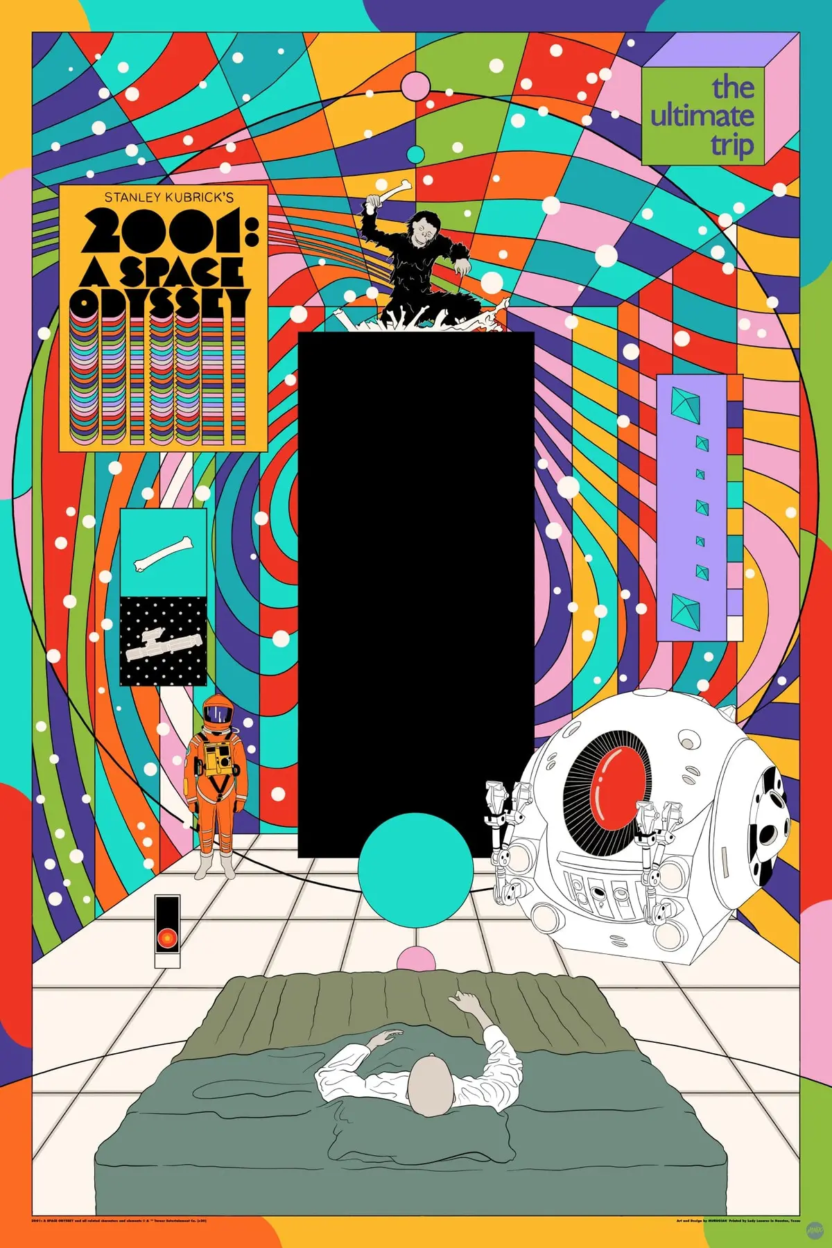 2001: A Space Odyssey Poster 1