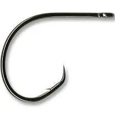 Mustad 4X Strong Demon Perfect Circle Offset Hook 39943Np-Bn 1