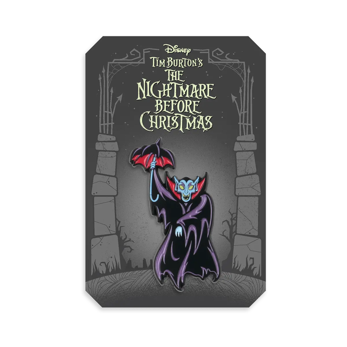 The Nightmare Before Christmas – Vampire Enamel Pin 1