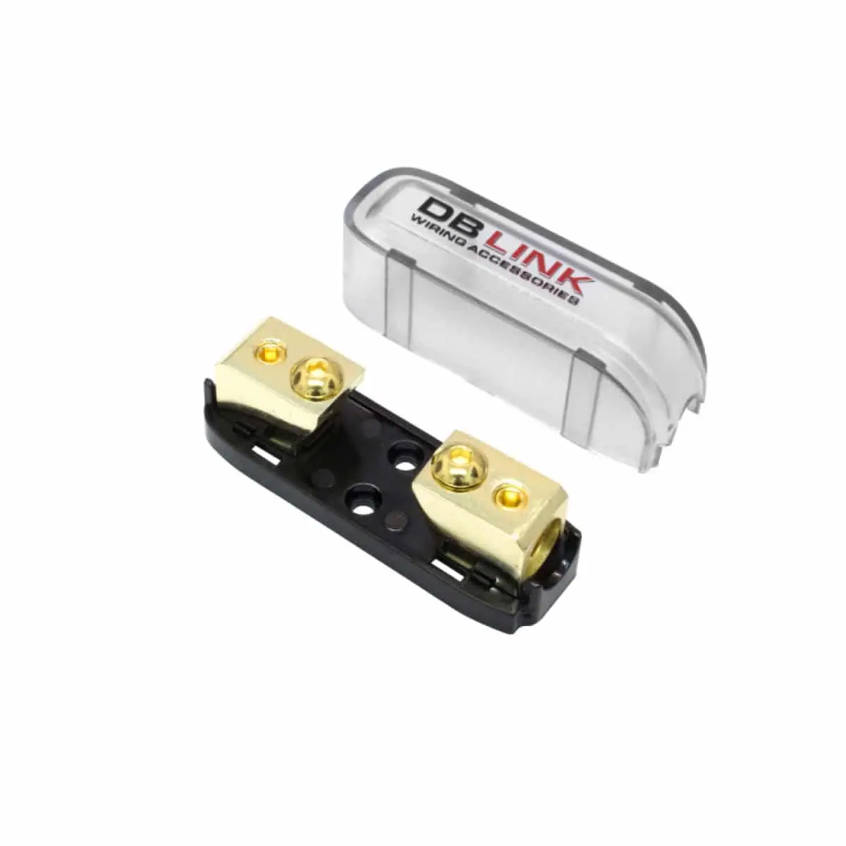 Dblink Nmanlfh2x 4/8 Ga Nickel Mini Anl Fuse Holder 1