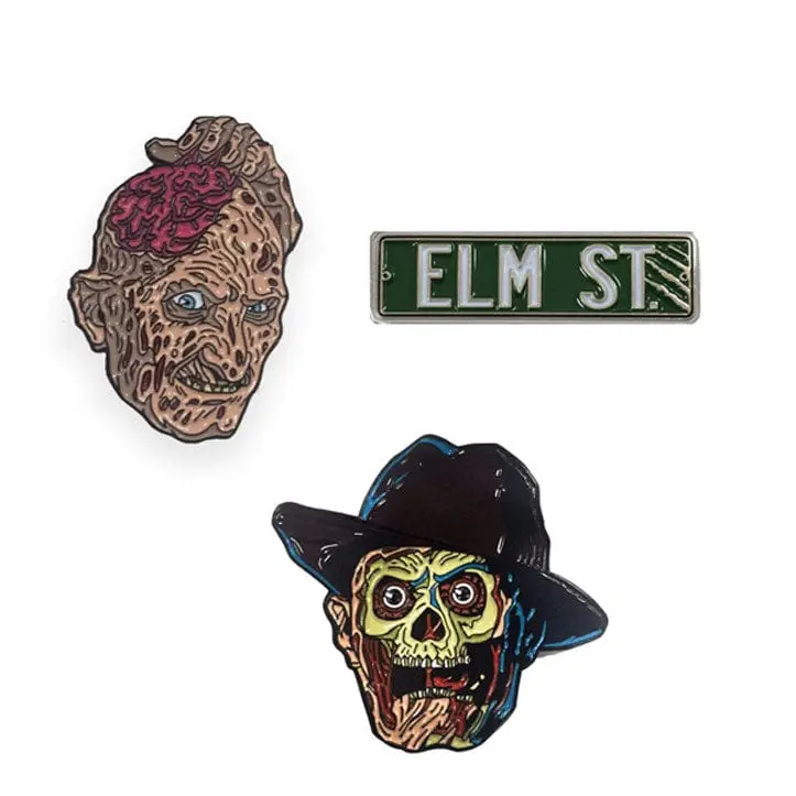 Nightmare On Elm Street Enamel Pin Set 1