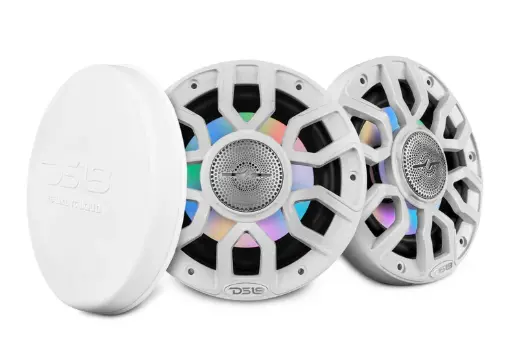 Ds18 Nxl-Iq6 Marine 6.5" Speakers With Digital Led Lights 1