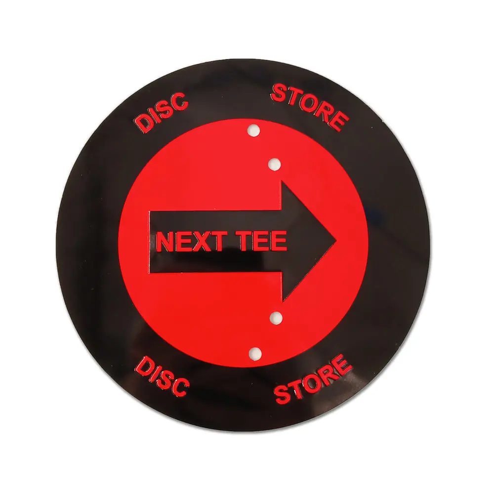 Disc Store Next Tee Arrow Disc Golf Course Signs 1