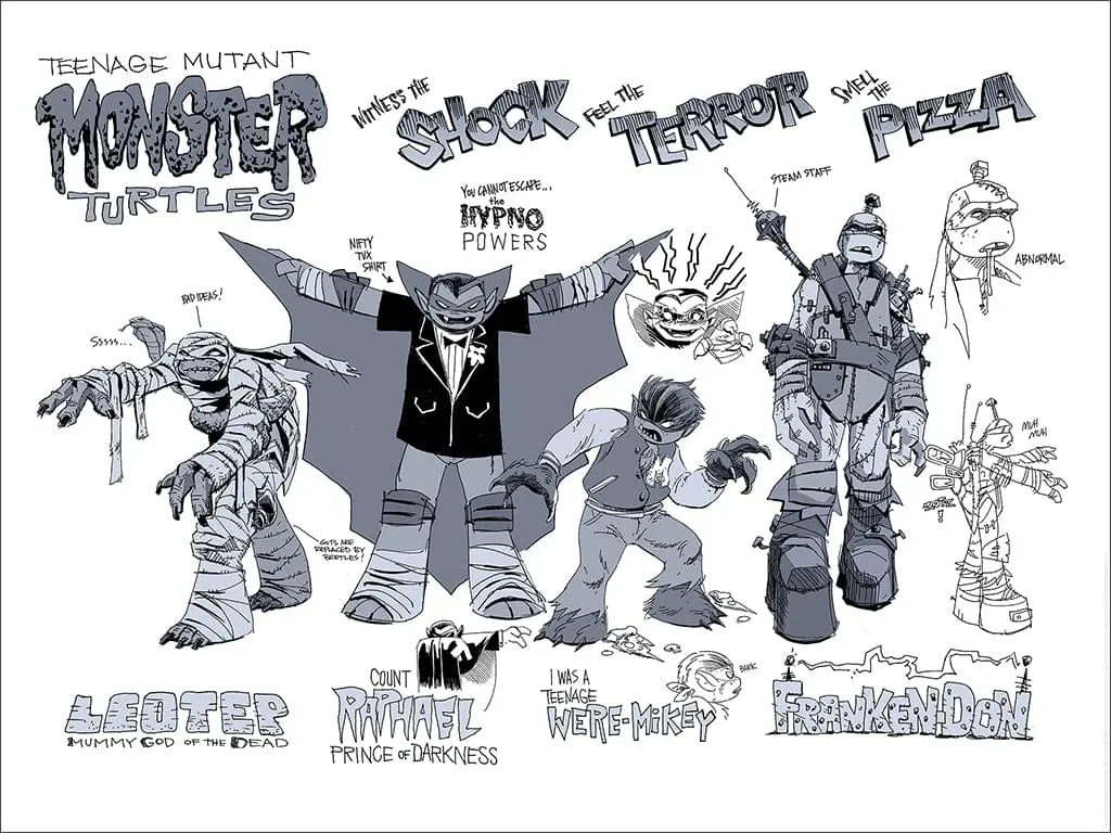 Tmnt – Teenage Mutant Monster Turtles Poster 1
