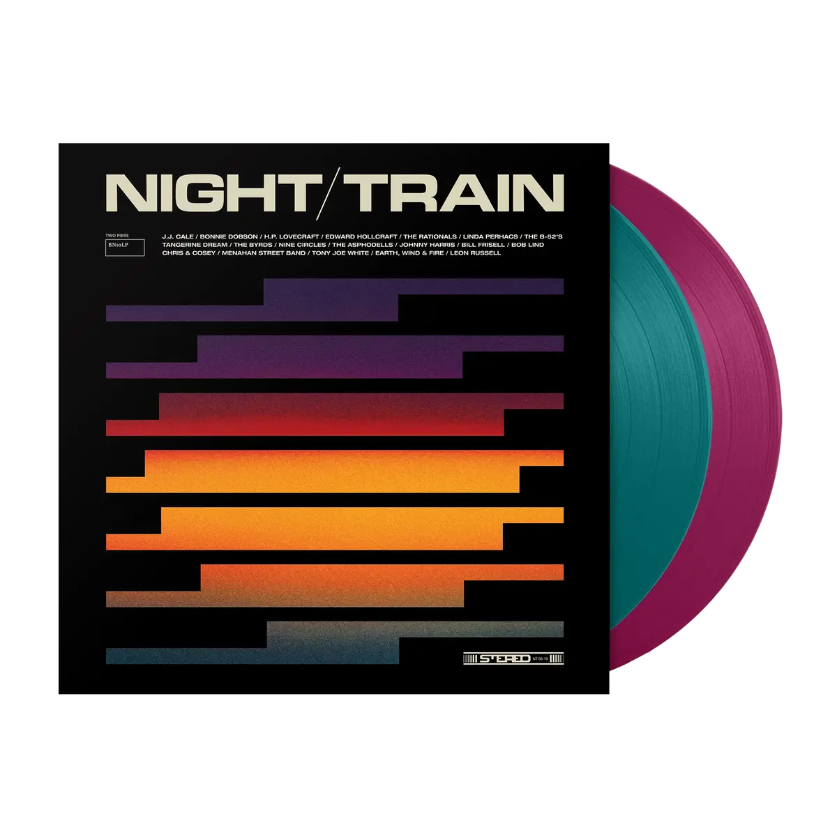 Night Train: Transcontinental Landscapes 1968-2019 2Xlp 1