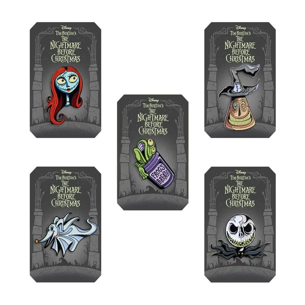 The Nightmare Before Christmas 5-Pin Set 1