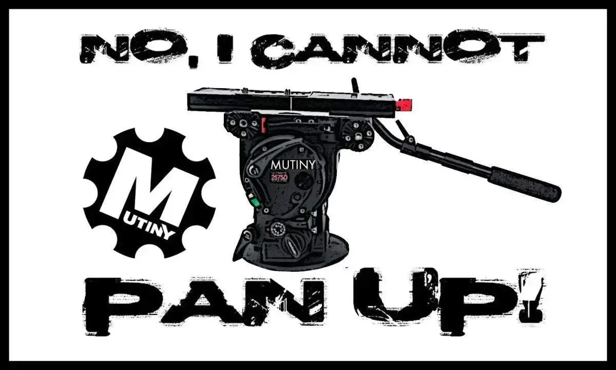 No, I Cannot Pan Up! Stickers 4" X 2" 1