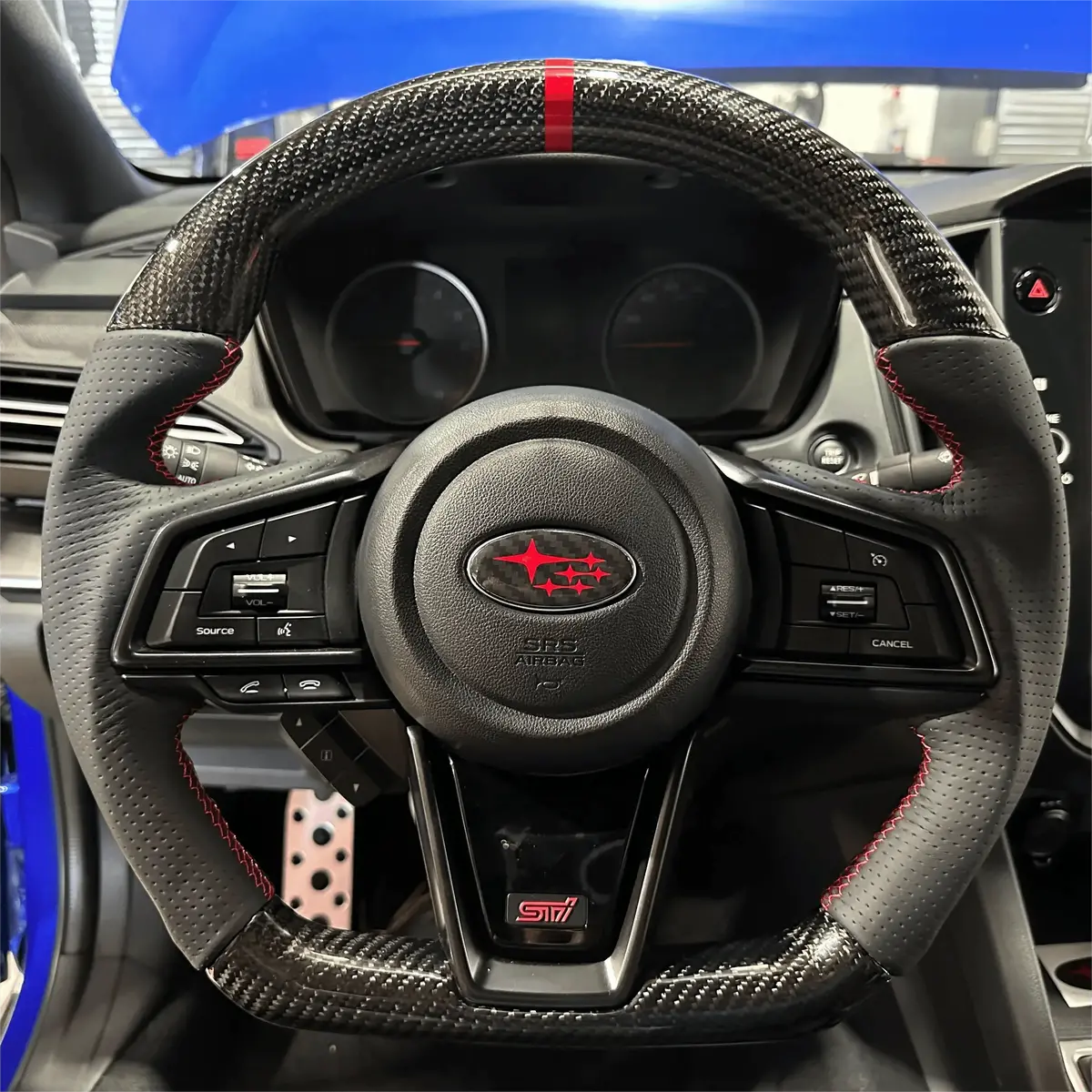 Subaru 2022-2026 Wrx Custom Carbon Fiber Steering Wheel |Ttd Craft 1