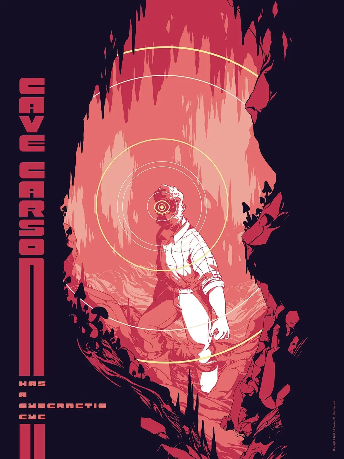 Cave Carson Has A Cybernetic Eye Poster 1