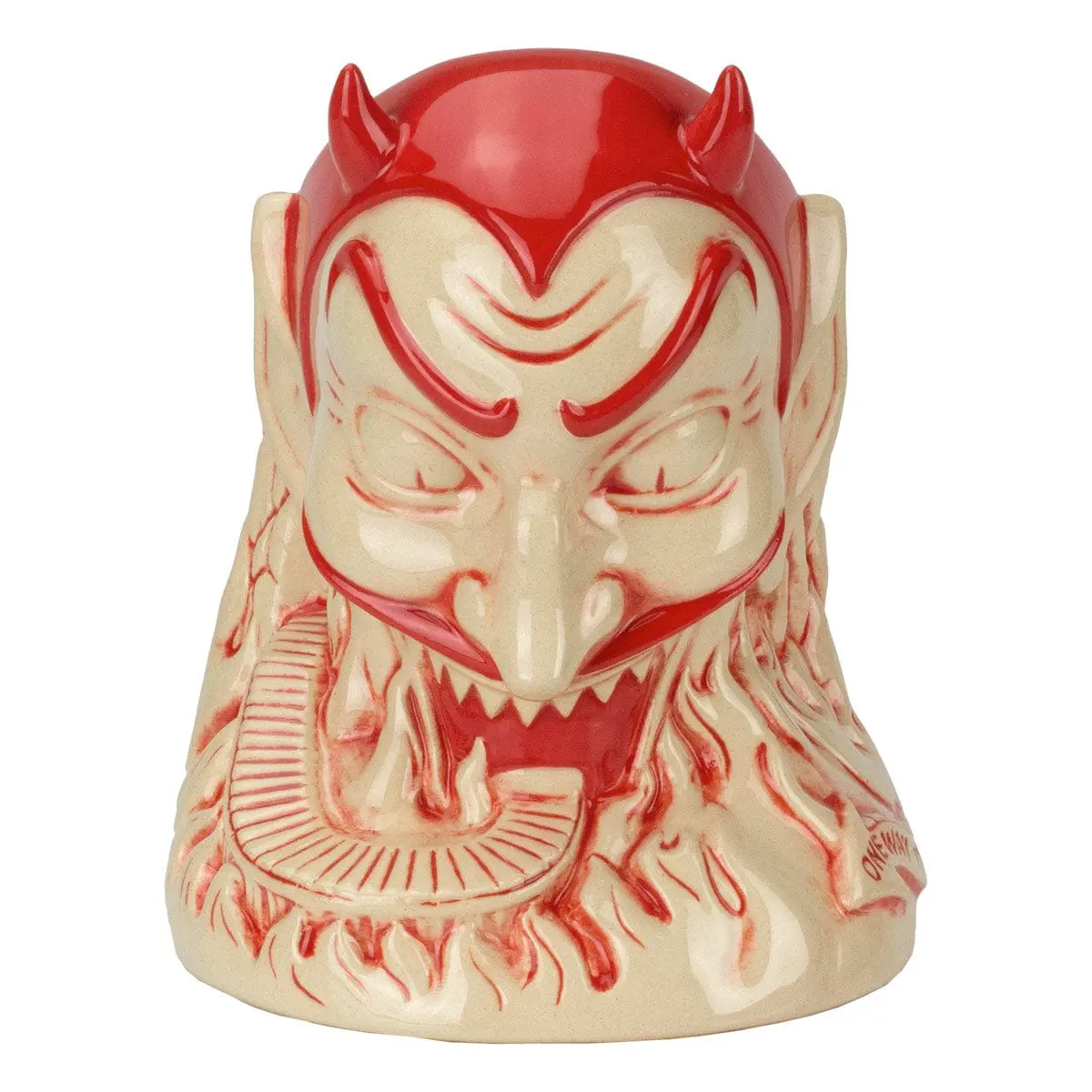 Ol' Scratch Designer Series Tiki Mug - Red 1