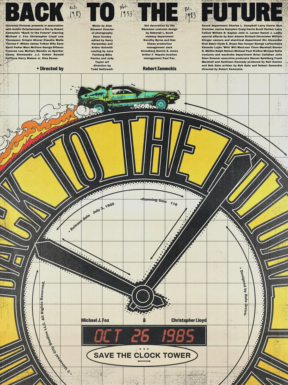 Back To The Future Poster 1