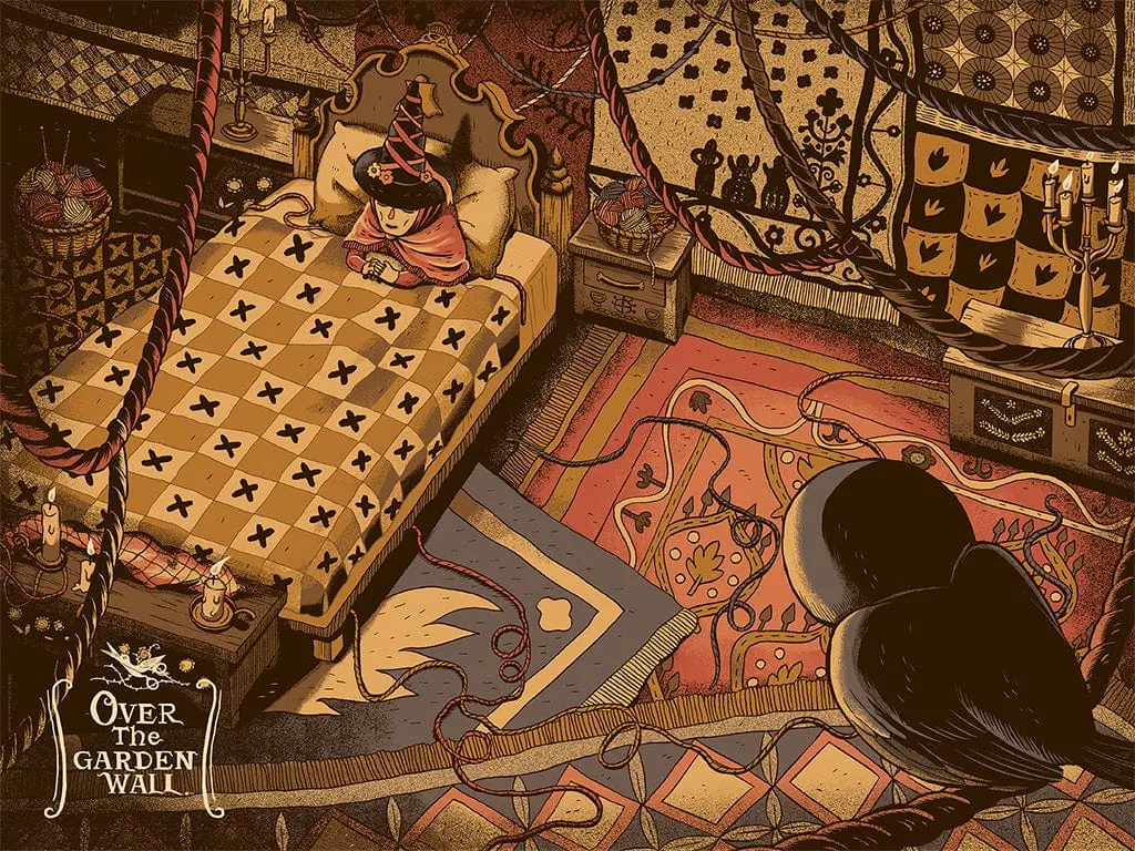 Over The Garden Wall Poster By Hackto Oshiro 1