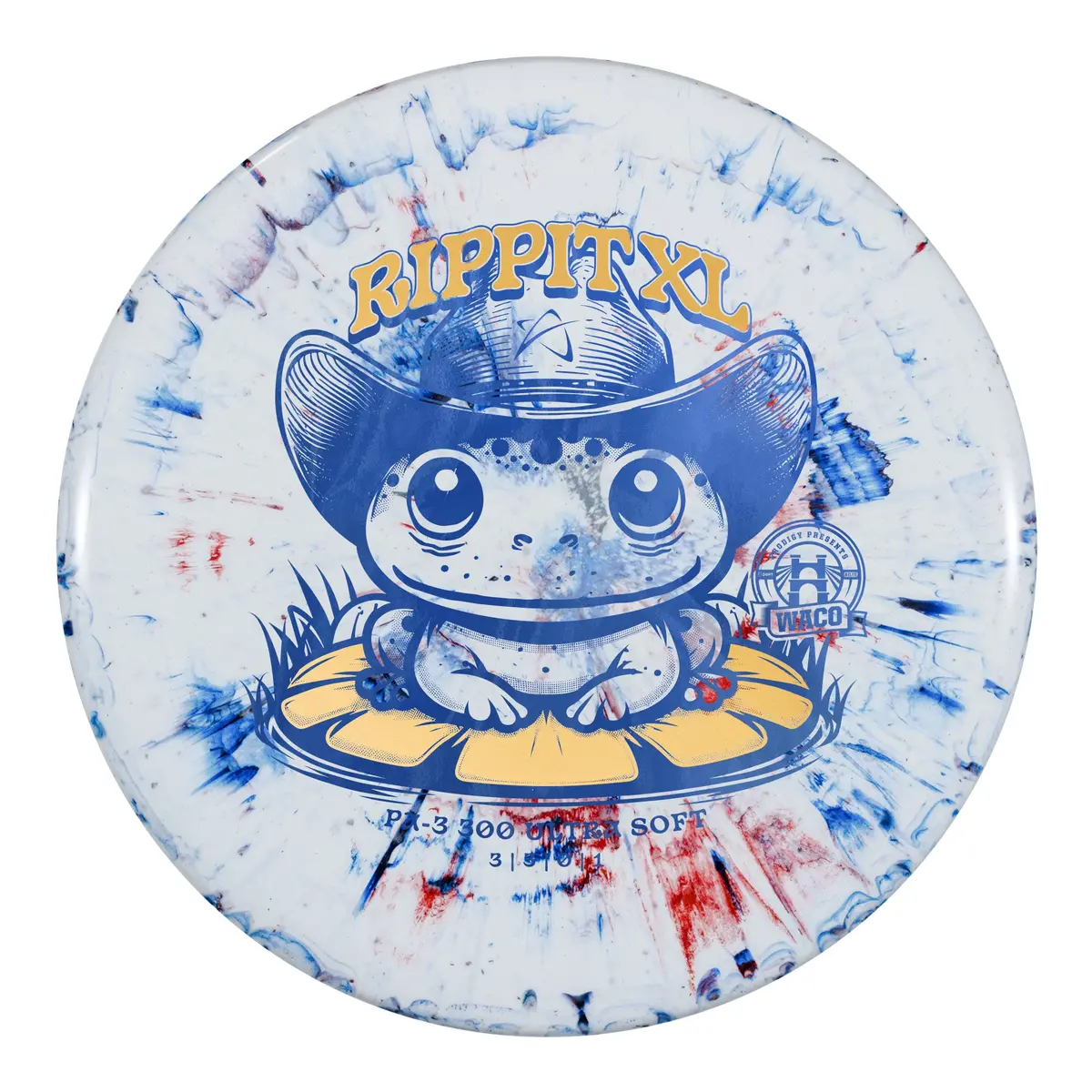 Prodigy 300 Ultra Soft Fractal Pa-3 Special Edition Rippit Xl Waco Fundraiser Stamp 1