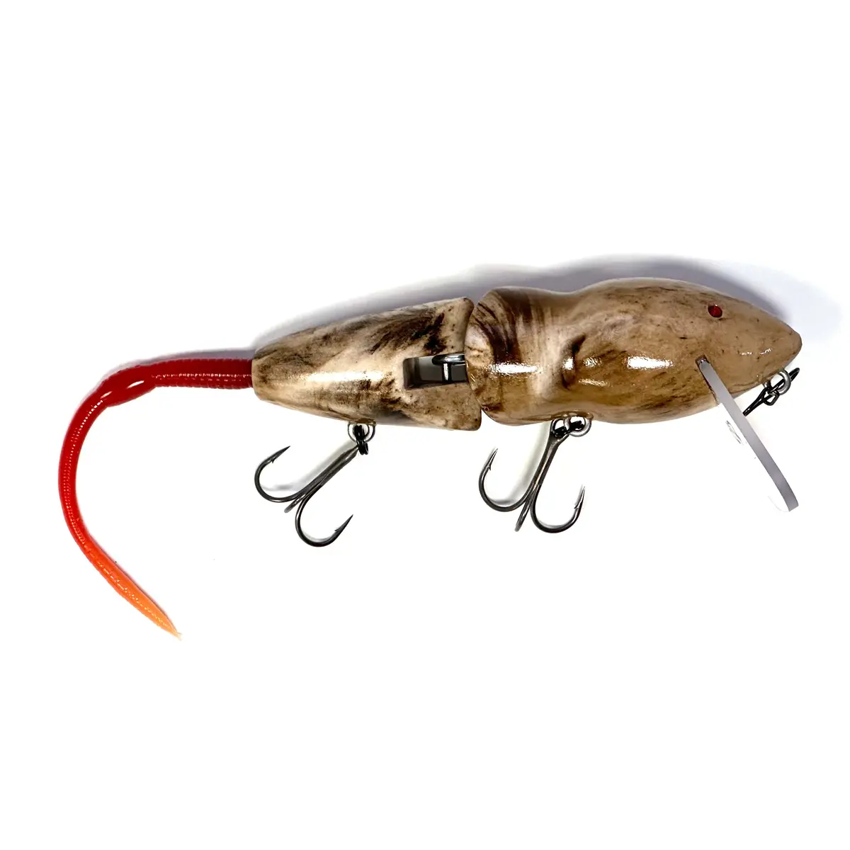 Pb Rat 2 Piece Mouse Wakebait 1
