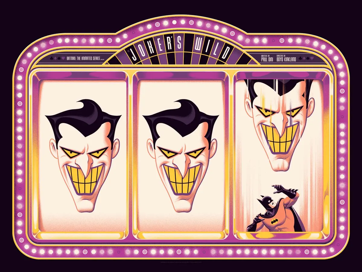 Batman: The Animated Series - Joker's Wild Variant Poster 1