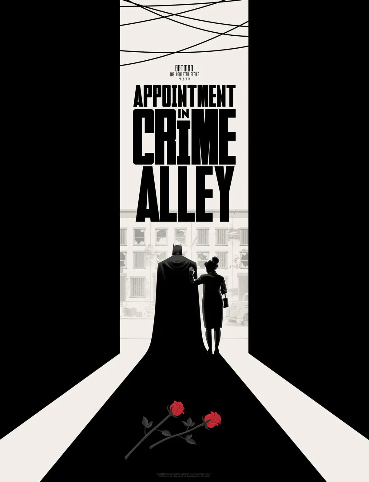 Batman: The Animated Series - Crime Alley Screenprinted Poster 1