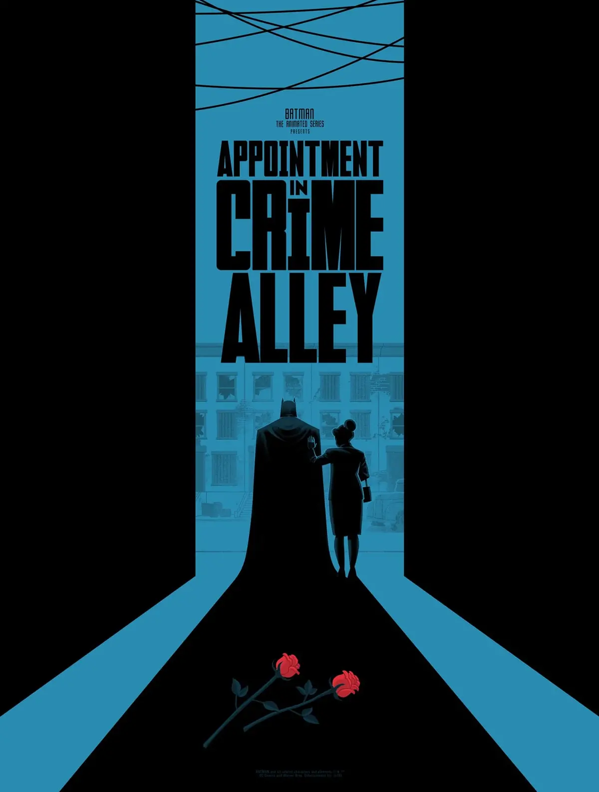 Batman: The Animated Series - Crime Alley (Variant) Screenprinted Poster 1