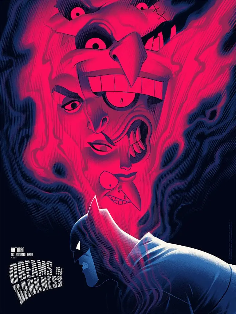 Dreams In Darkness Screenprinted Poster 1