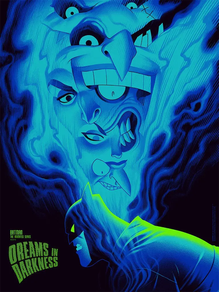 Dreams In Darkness Variant Screenprinted Poster 1