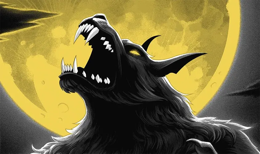 Batman: The Animated Series - Moon Of The Wolf Variant Screenprinted Poster 2