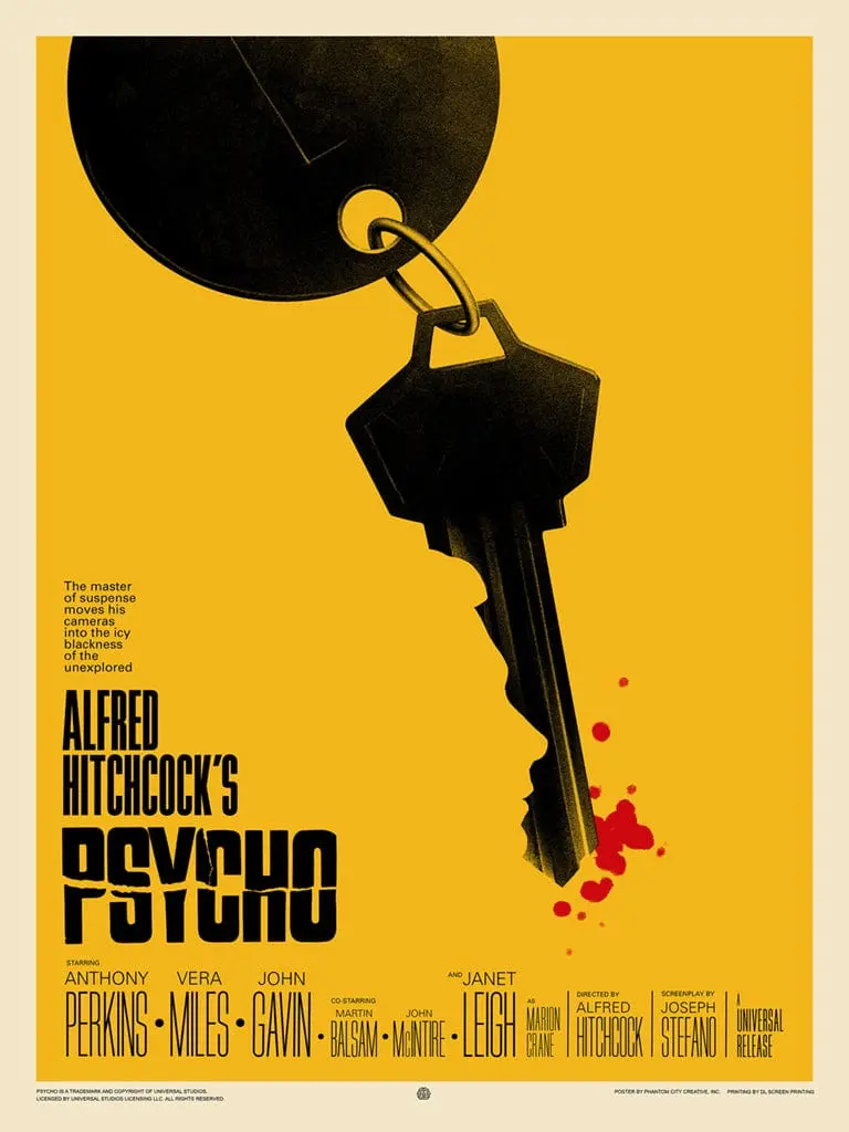 Psycho (Variant) Poster 1