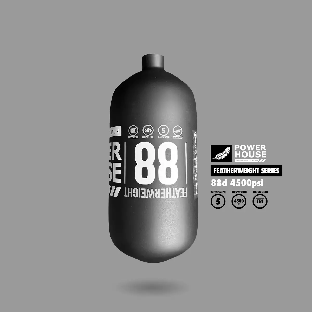 Powerhouse™ “Featherweight” Tank 88Ci (Bottle Only) 1