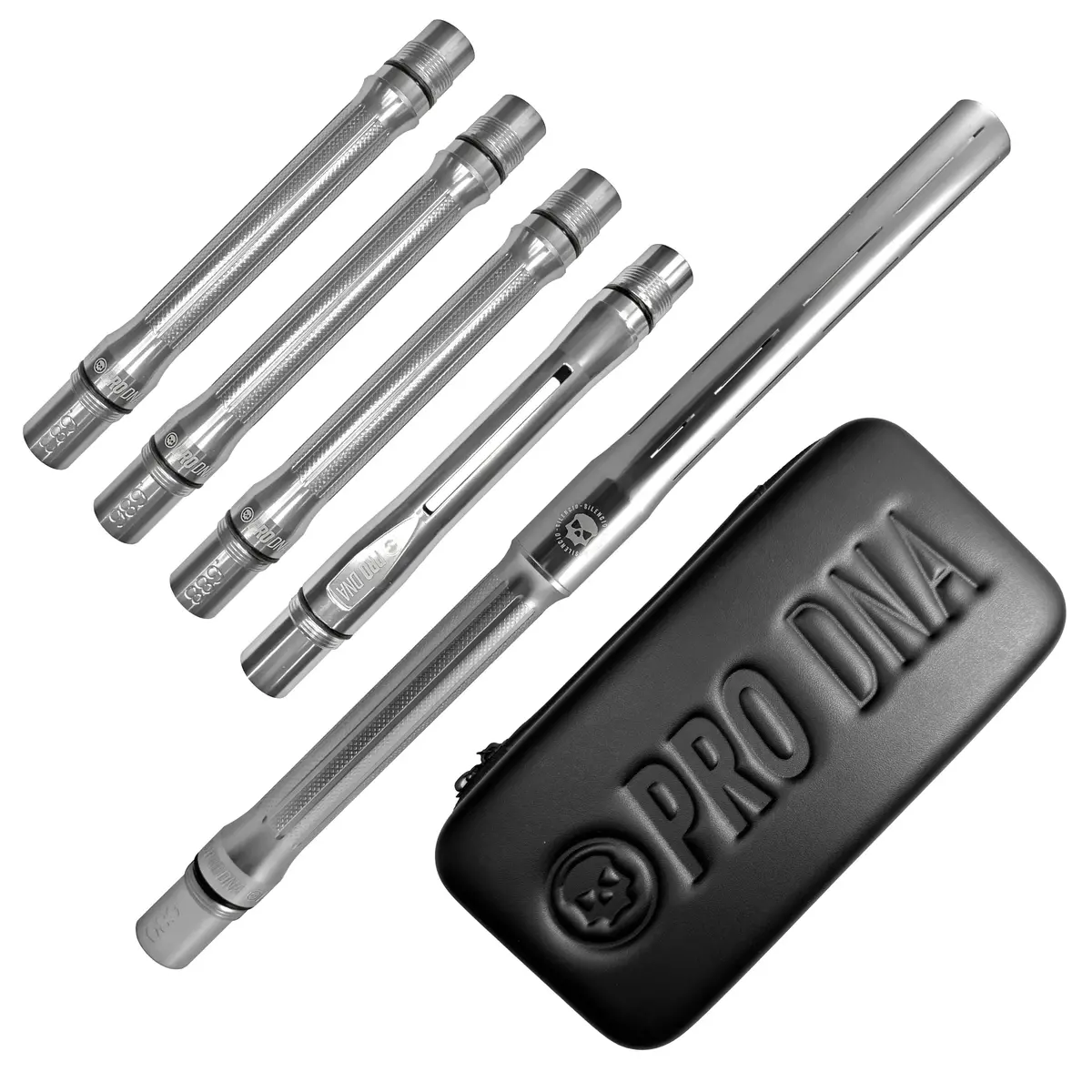 Pro Dna Silencio™ Barrel Kit - Gloss Silver - Cocker Thread 1