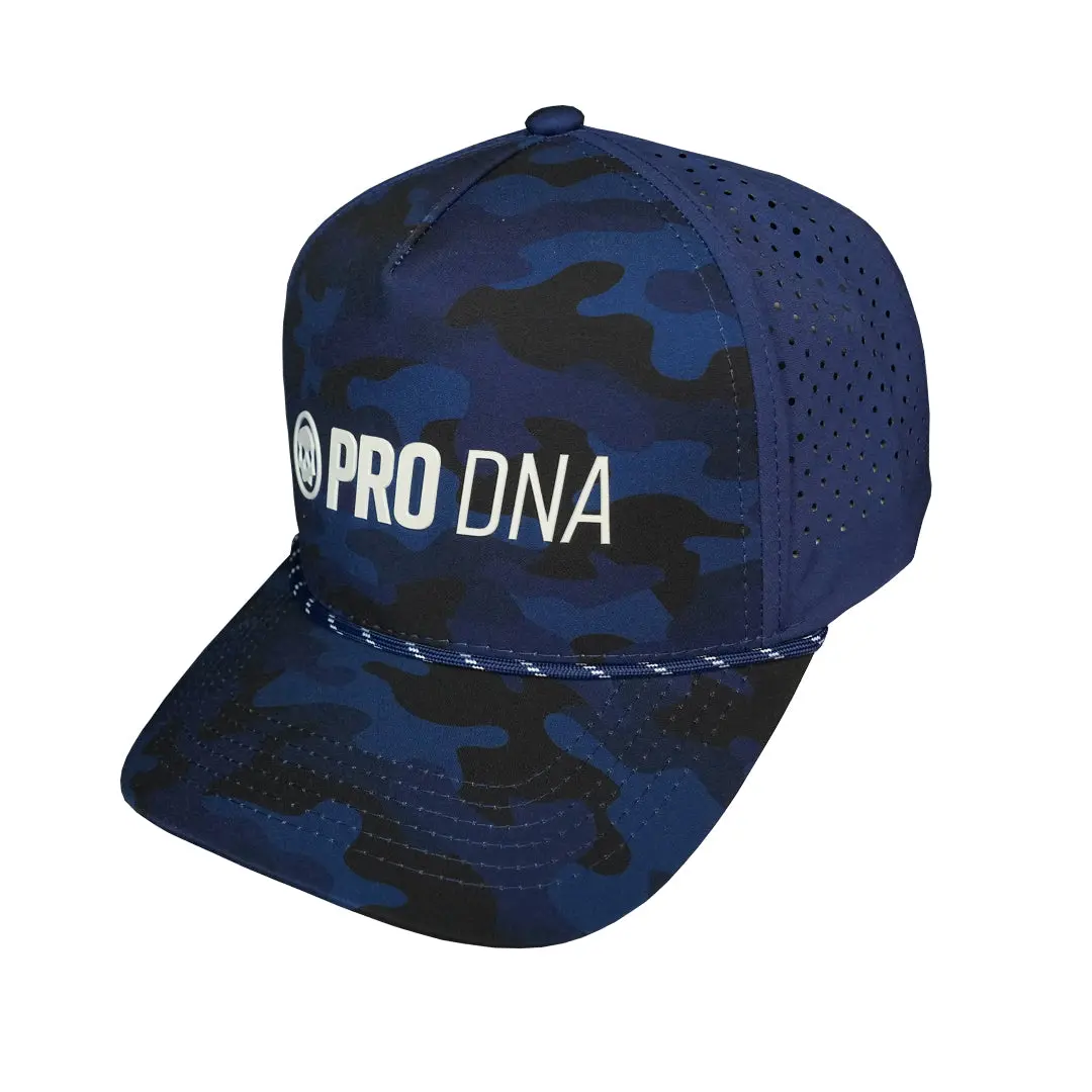 Pro Dna Weatherproof Snapback Hat - Blue Camo 1