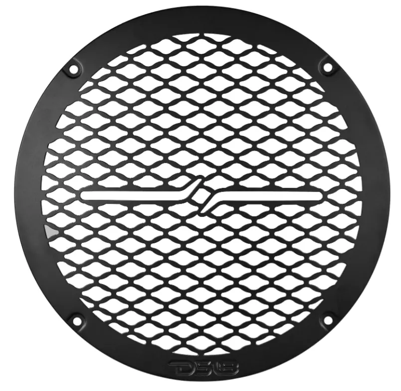 Ds18 Pro-Grill8ms Universal 8" Shallow Metal Speaker Grill Covers -Red Or Black 1