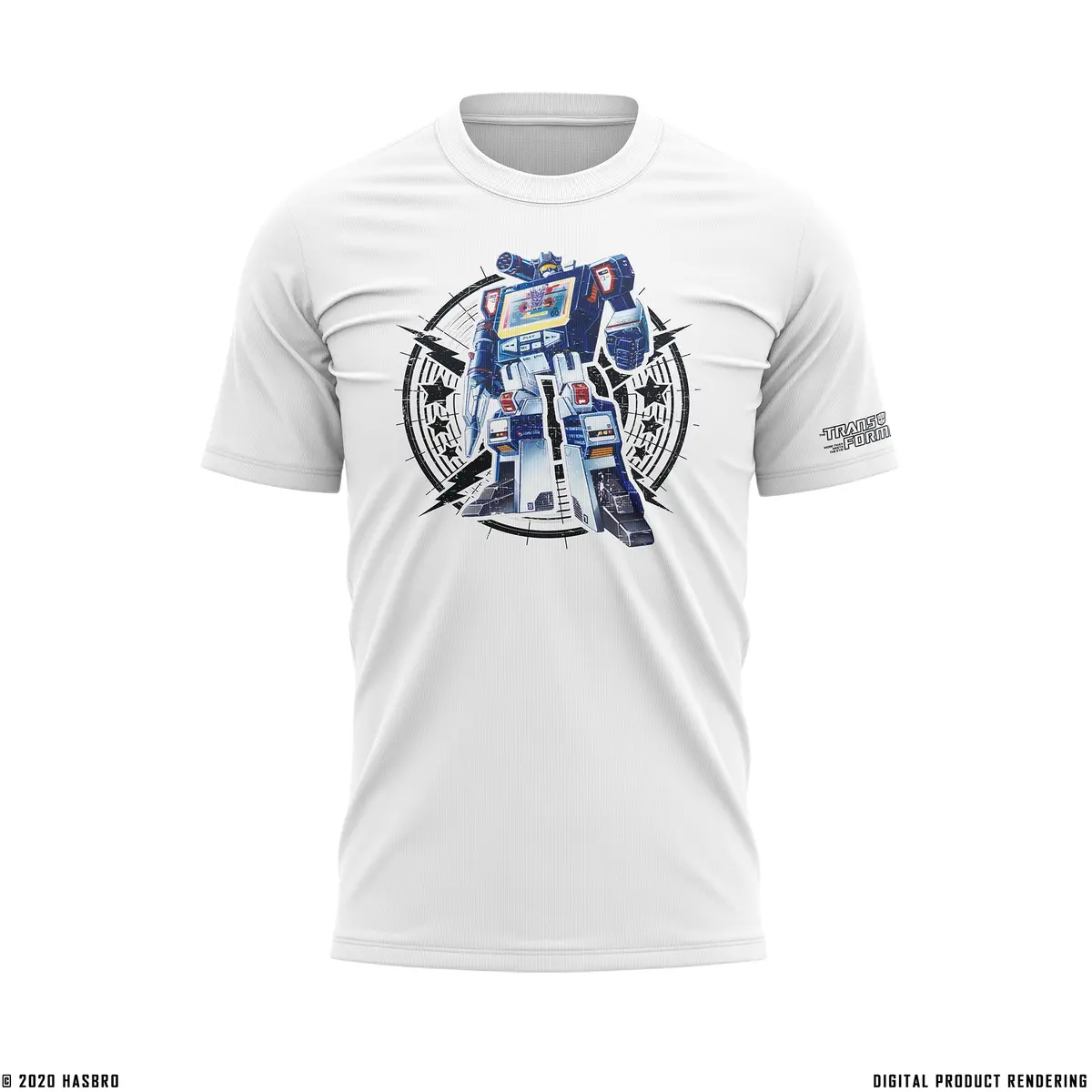 G1-Inspired Soundwave Short-Sleeve Transformers T-Shirt 1
