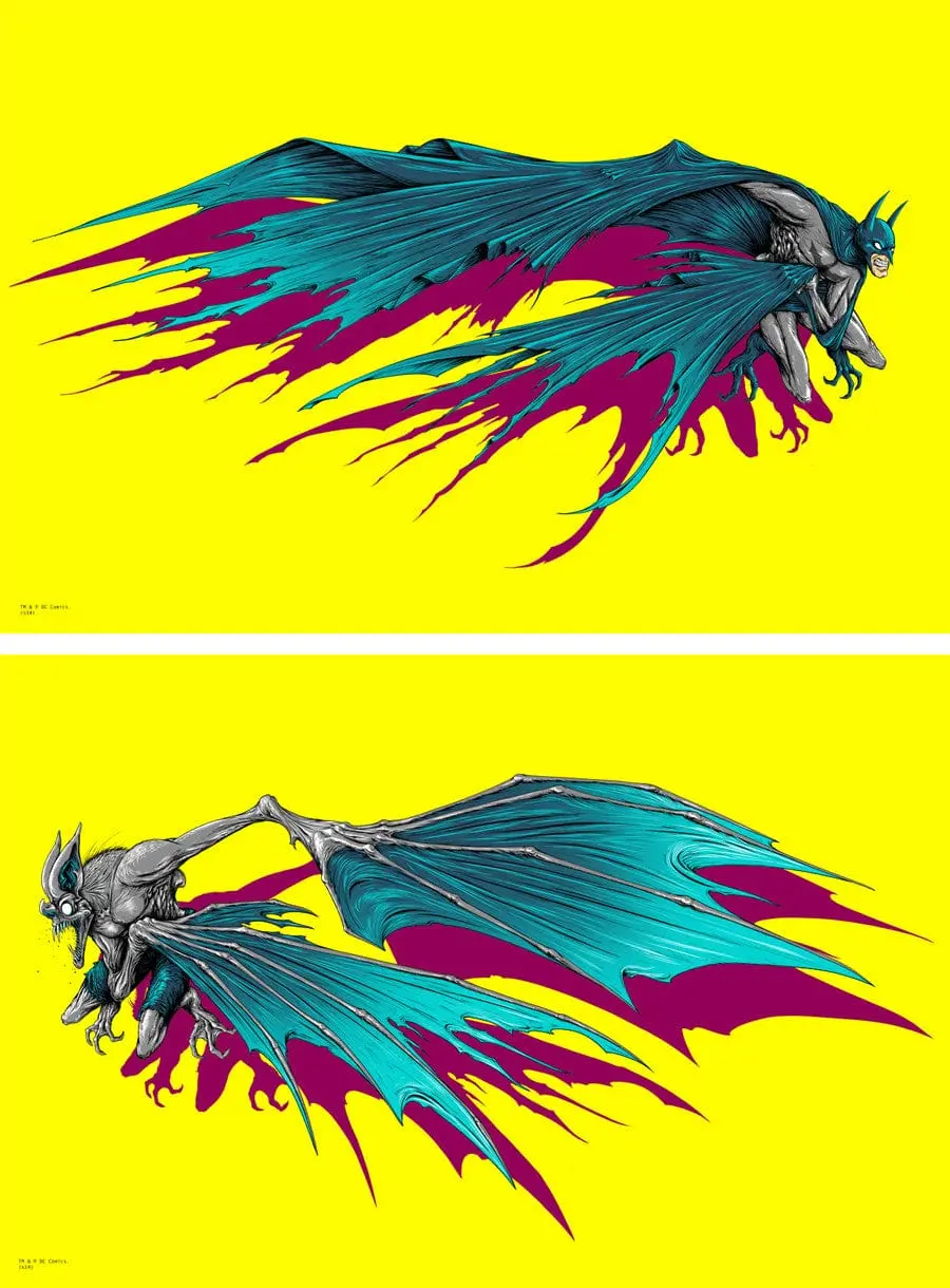 Batman / Man Bat (Poster Set) 1