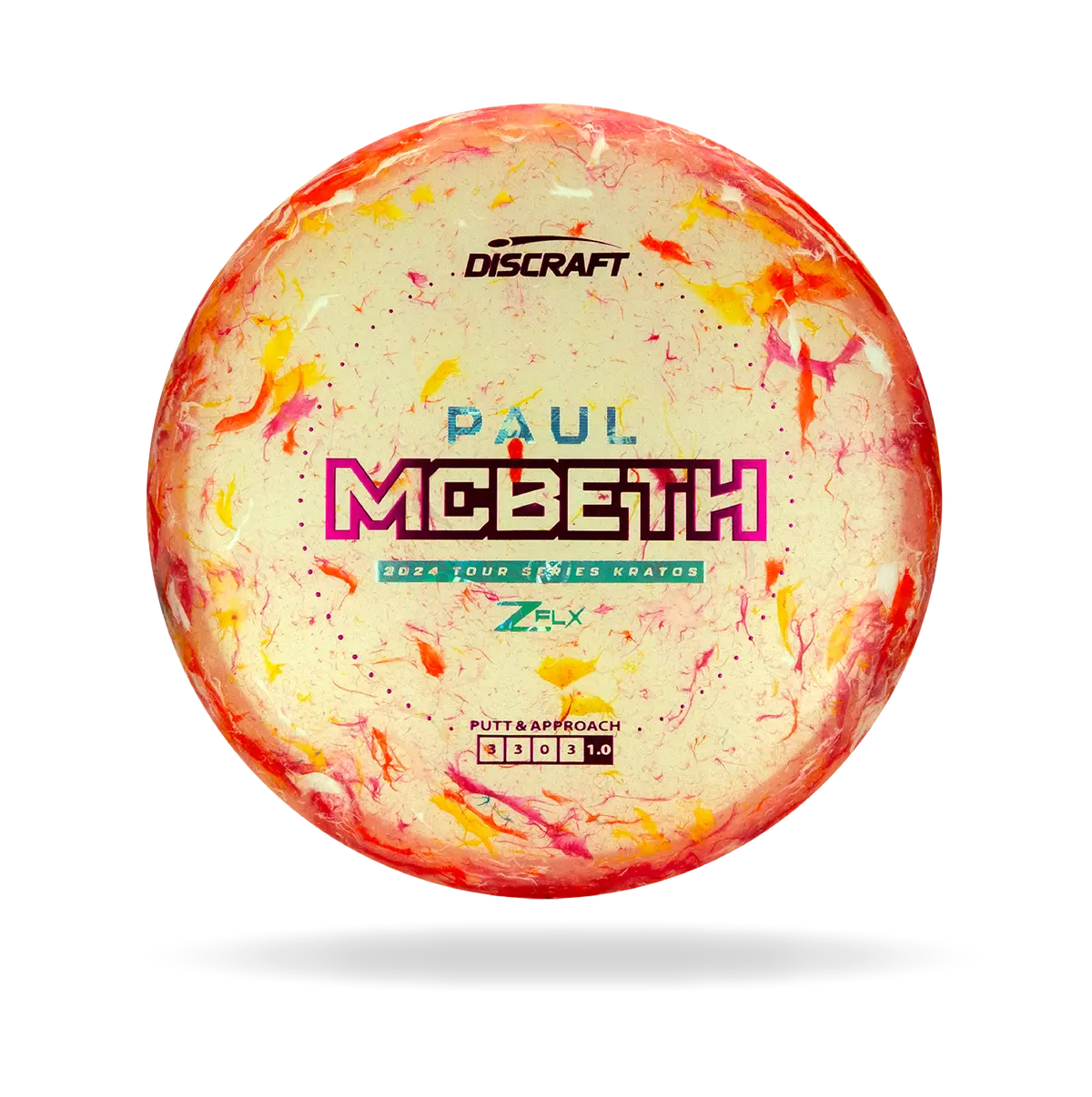 Discraft - 2024 Paul Mcbeth Tour Series - Jawbreaker Z Flx Kratos 1