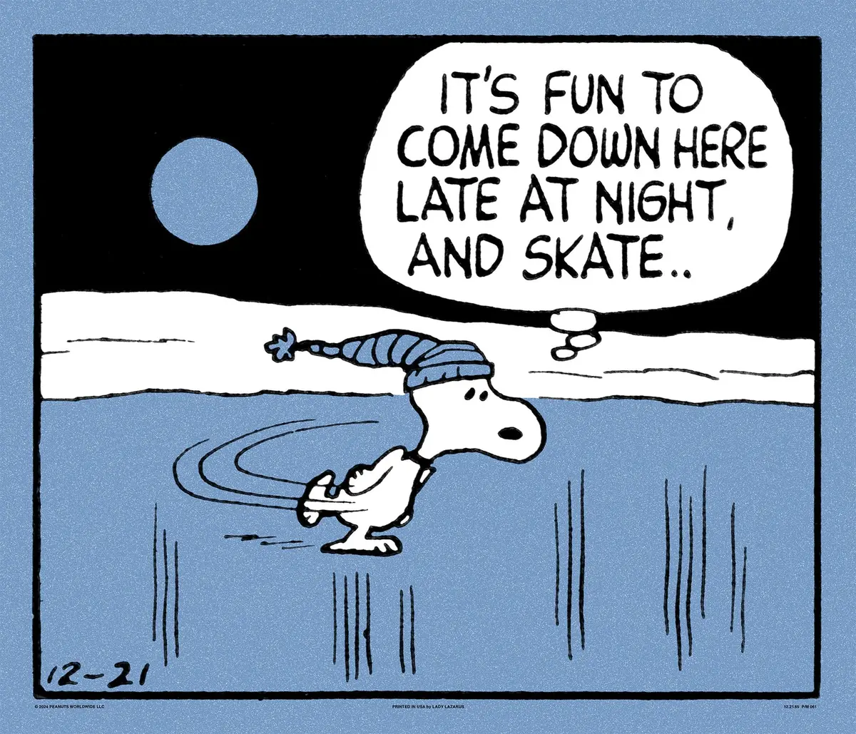 Peanuts Skate Poster 1
