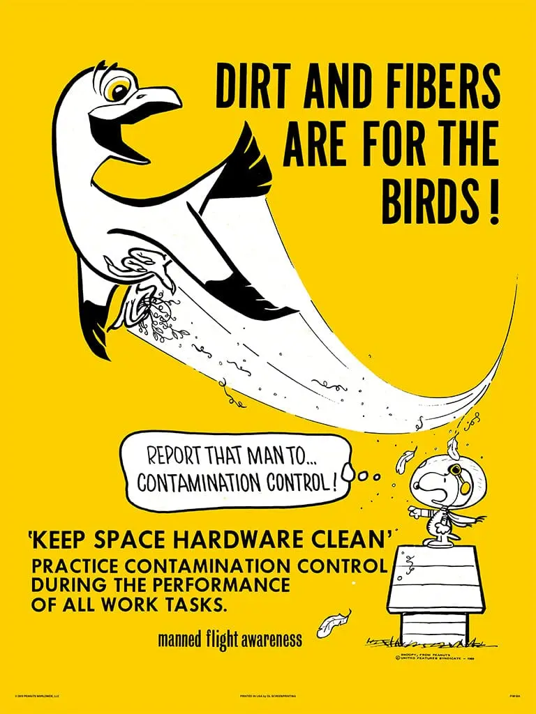 Apollo Era Safety Poster B (Variant) 1