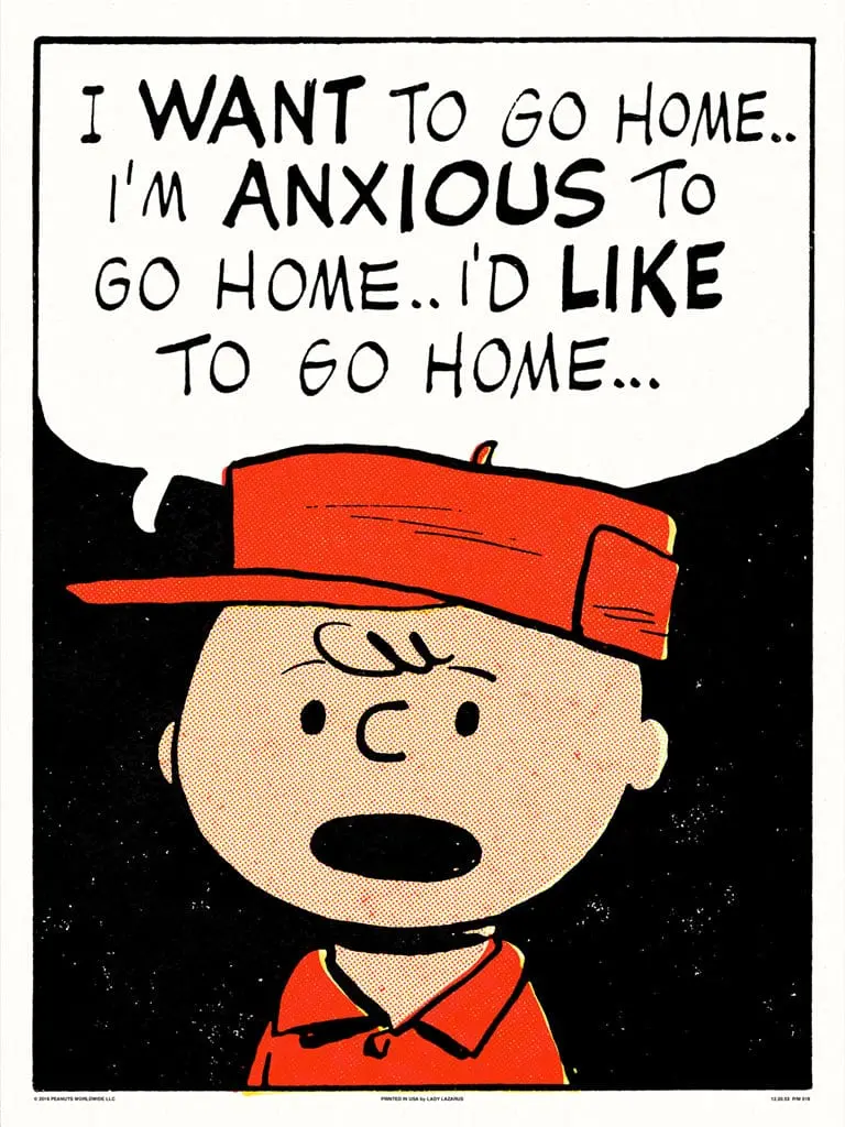 Peanuts Go Home Poster 1